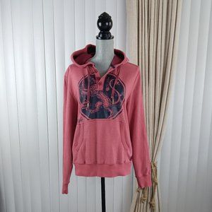 UK Style Men's Hooded Sweatshirt.